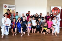 Karate beim Schulsporttag der Volksschule Echsenbach